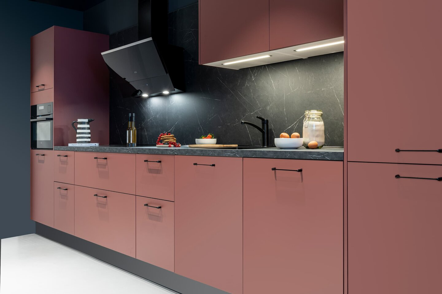 moderne rode keuken moderne rode keuken