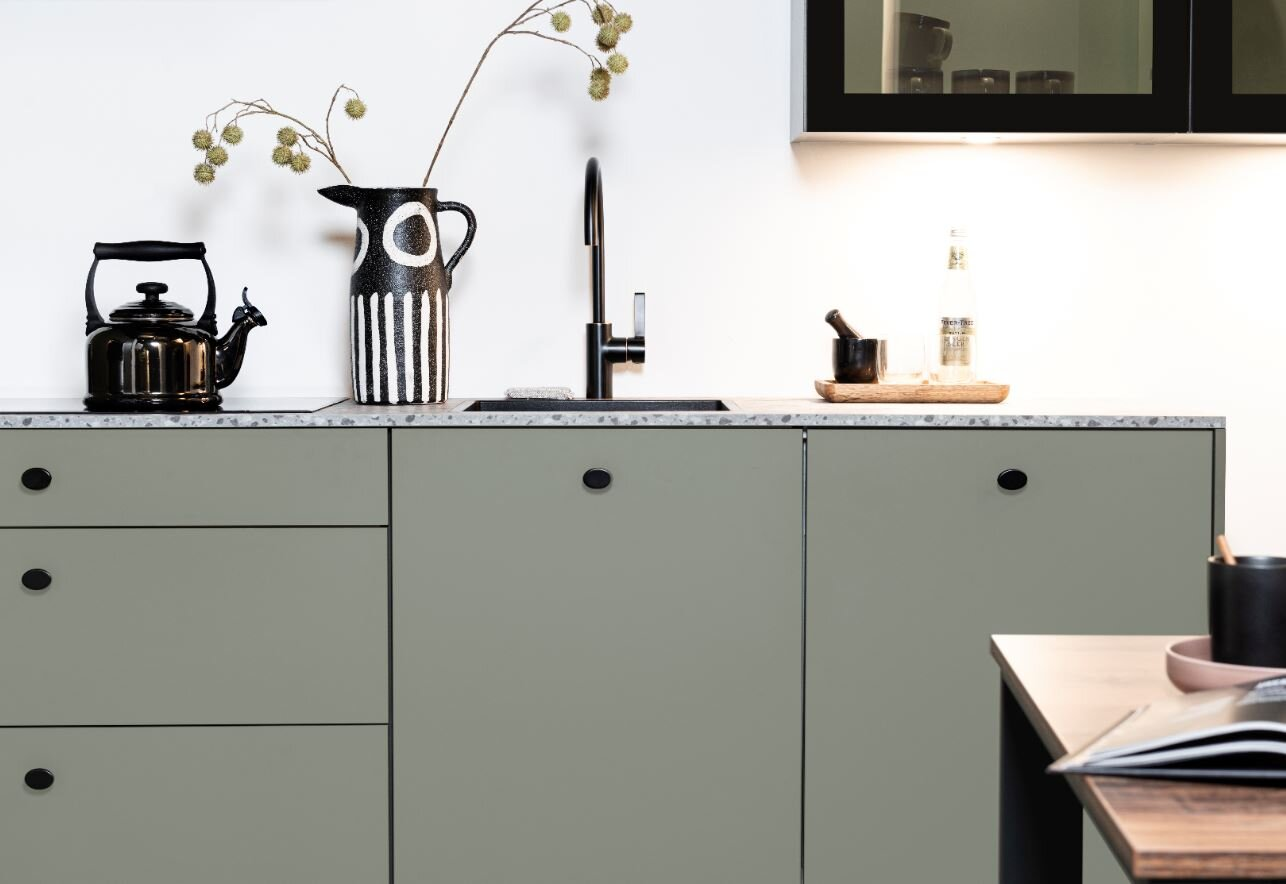 strakke groene keuken strakke groene keuken