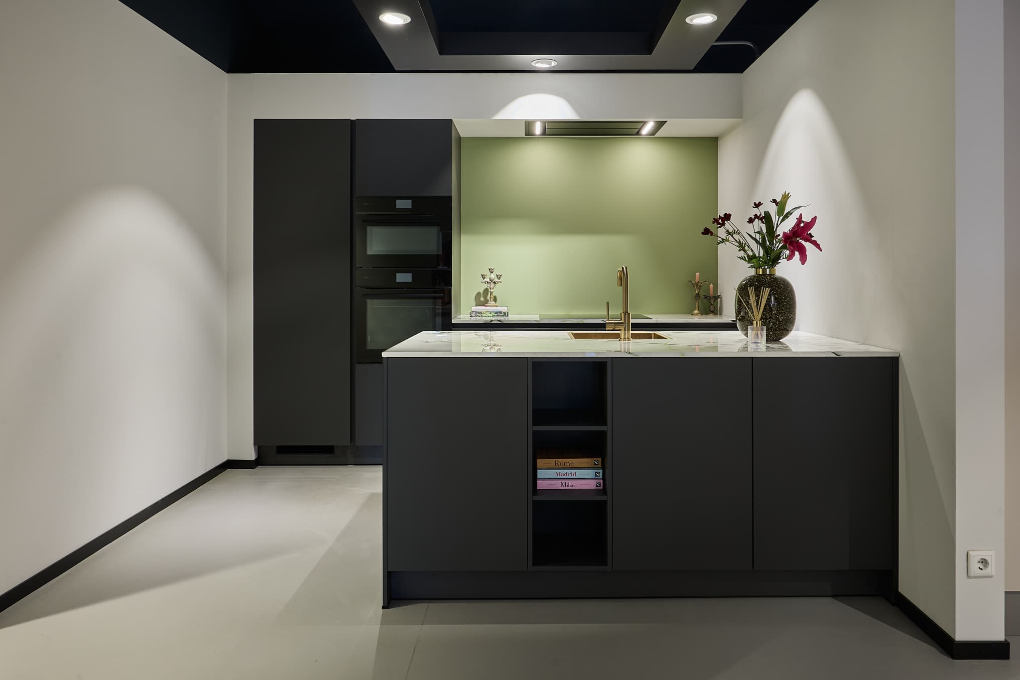 detailfoto van een Hello Kitchen Keuken met schiereiland
